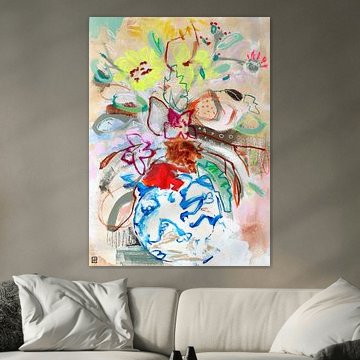 Flower bouguet II van Atelier Paint-Ing