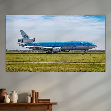KLM McDonnell Douglas MD-11 passagiersvliegtuig.