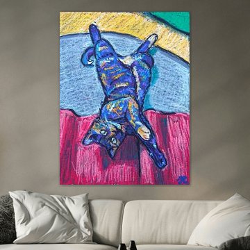 Chat espiègle sur Irina Rammos