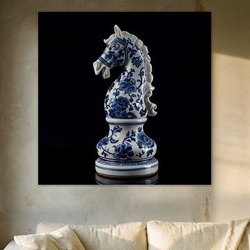 Pion bleu de Delft
