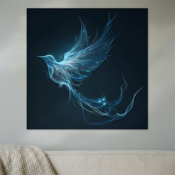 Blue Energy Swirl von Christian Ovís