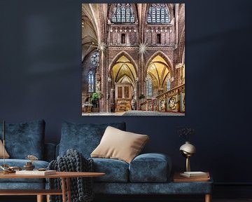 Interieur Bonifatius kerk sur Harrie Muis