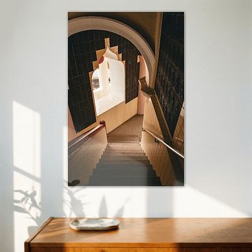 Treppen- und Bogenarchitektur im Kek Lok Si-Tempel, George Town