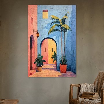 Poort in Kleur van Franka Poulain