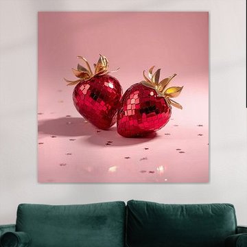 Disco Strawberries by Marieke van Rijsewijk