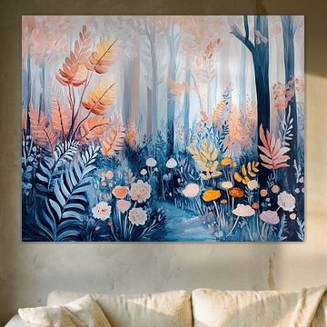 Flower Garden | Summer Flower Garden by Eye catching paintings