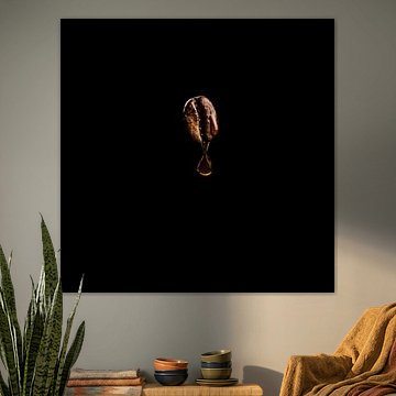 Druppelende koffiebeen, drippin coffebean