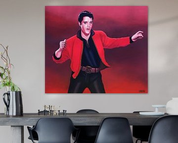 Elvis Presley schilderij