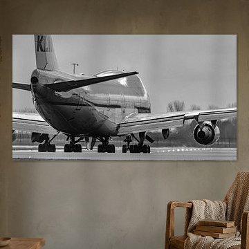 KLM Boeing 747-400 commercial aircraft. by Jaap van den Berg