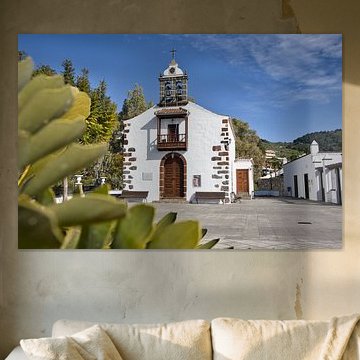 Een lichtpuntje in de schaduw, traditionele eilandschoonheid: een kapel op La Palma