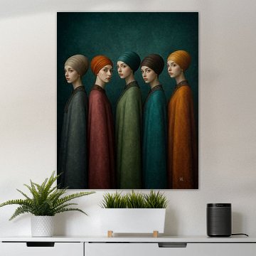 Familienporträt von vincenzomarzocchiartist