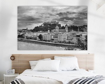 Salzburg skyline van Richard Driessen