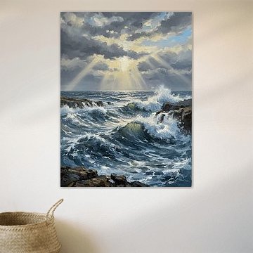 Une lueur au cœur de la tempête : Le Rayon perçant sur Artistic