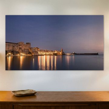 Lever du soleil à Collioure, en France