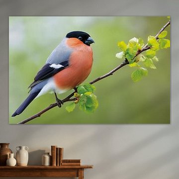 Goudvink (Pyrrhula pyrrhula)