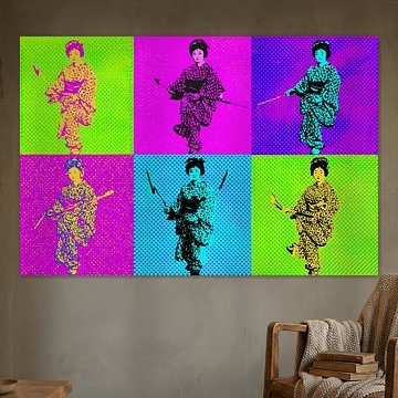 Neon Geishas No 03 von Treechild