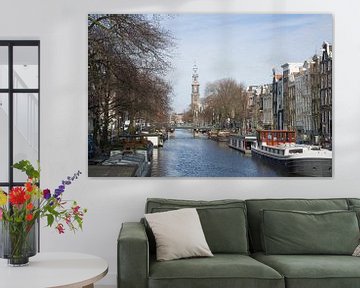 Prinsengracht in Amsterdam van Barbara Brolsma