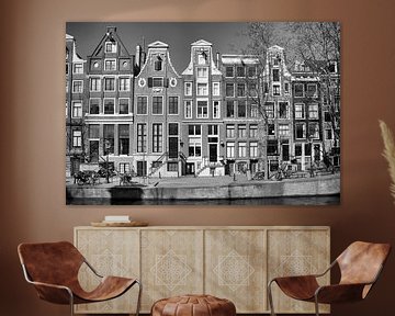Grachtenhauser in Amsterdam