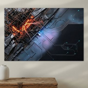 Noyau cybernétique sur Markus Gann