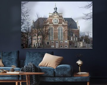 Kirche im Amsterdam von Barbara Brolsma