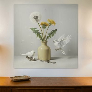 Dandelion Tauben 1 von Artclaud