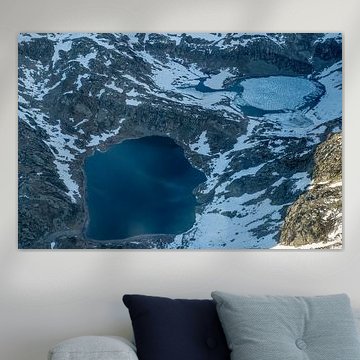 Col des Sept Laux, Lac du Cos by Alain Gaymard