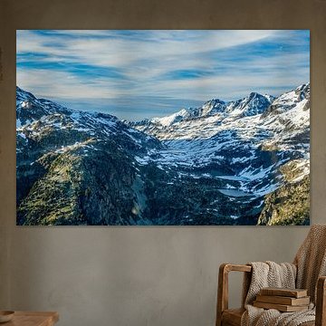 Col des Sept Laux, Lac du Cos by Alain Gaymard