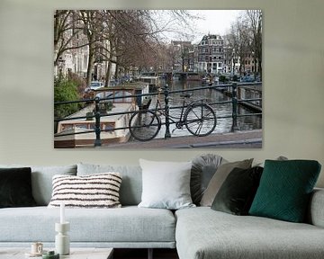 Fahrrad im Amsterdam von Barbara Brolsma