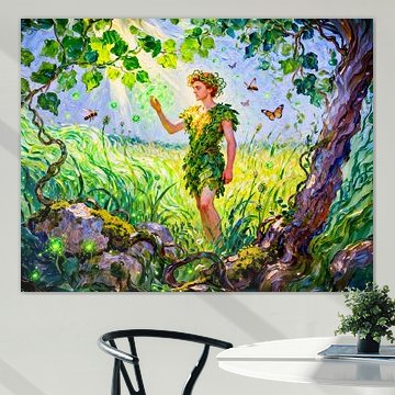 Aristaeus God of Agriculture and Nature from Greek Mythology by ArtMomente