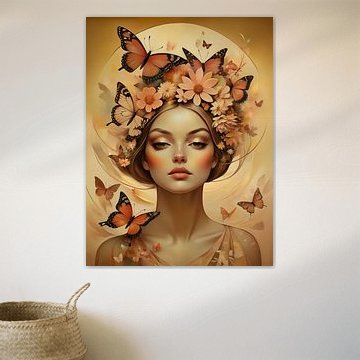 Orange Butterfly Garden