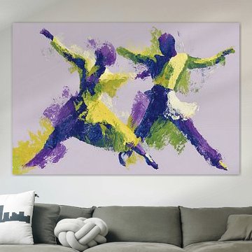 Lebendige Ausdrucksformen in Bewegung von Wunderbare Kunst