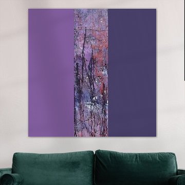 Abstract Colour Fields / Violet Structures 2