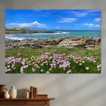 Ein Sommertraum in Rosa und Blau von Theodor Decker