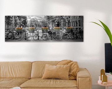 AMSTERDAM Gentlemen's Canal / Herengracht | panoramic view by Melanie Viola