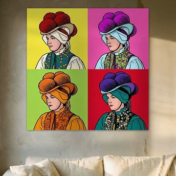Black Forest Girl Pop Art – Tradition meets modernity