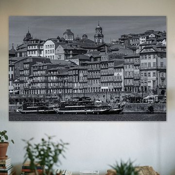 Porto Ribeira Black and White by Marco Liberto