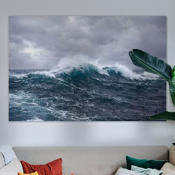 Powerful North Sea wave by Colors of Spring