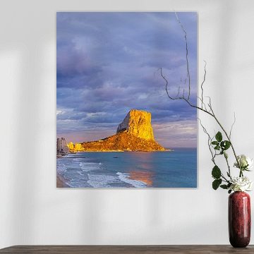 Sunset in Calpe, Spain by Henk Meijer Photography