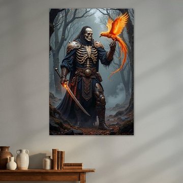 PYRONYX – Ein Reaper Krieger mit einem kleinen Phönix auf der Hand