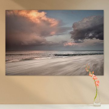 Tempête au-dessus de la mer des Wadden