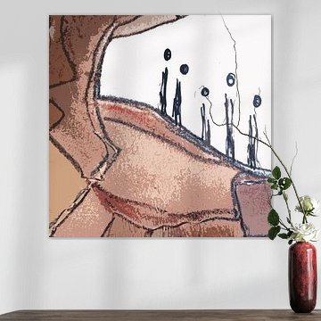 Leefgebieden 3  / Sepia bruin