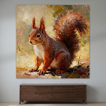 Wildtiere – Ungezähmte Anmut – Eichhörnchen 1 von Johannas Art Creations