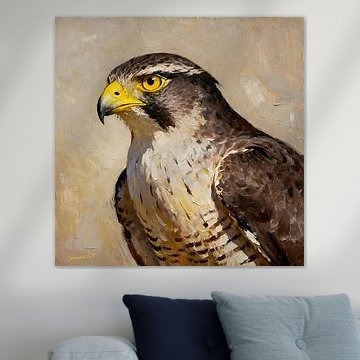 Wildtiere – Ungezähmte Anmut – Habicht 2 von Johannas Art Creations