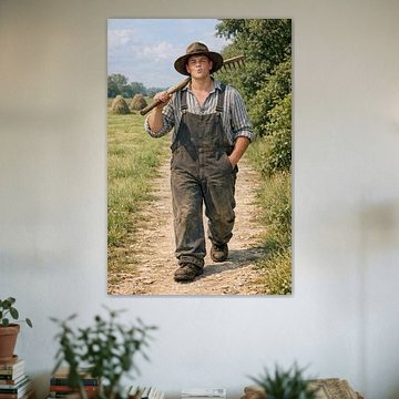 Der fröhliche Landwirt