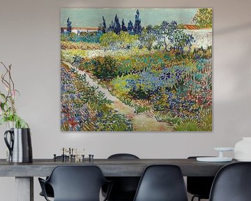 Vincent van Gogh.  Garden at Arles