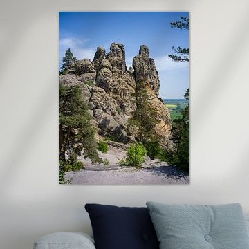 Harz – Hamburg coat of arms (Devil's Wall) by t.ART