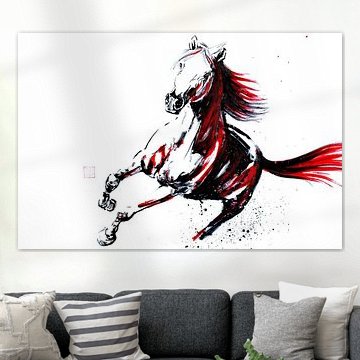 running horse