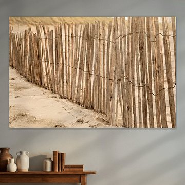 fencing on the beach