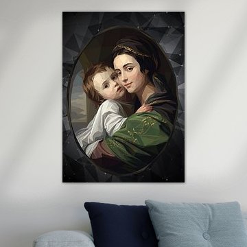 Elizabeth Shewell West and Her Son by Low Profile