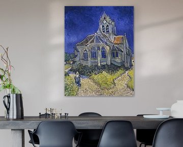 Vincent van Gogh. The Church in Auvers sur Oise